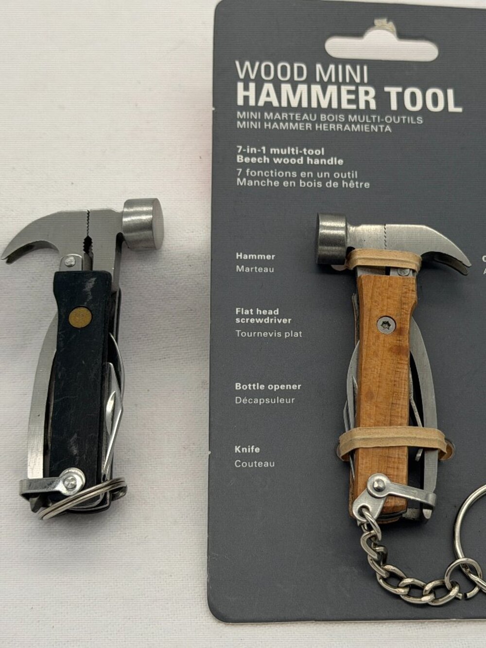 Lot of (2) small hammer multitools